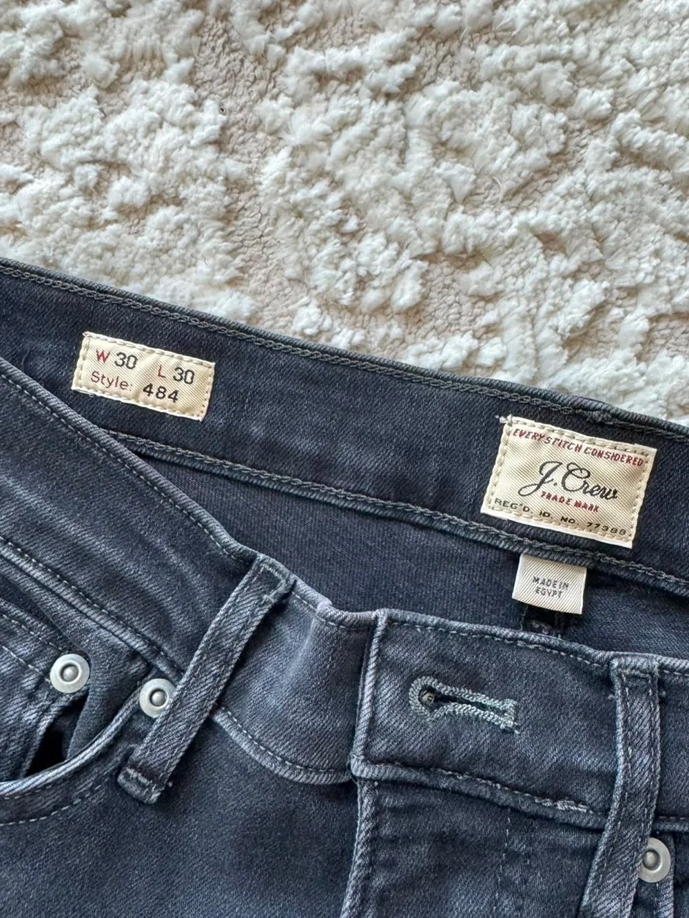 J.Crew Men's 484 Slim-fit stretch jean